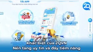 Khác biệt của 2QVN - Nền tảng uy tín và đầy tiềm năng